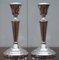 Queen Elizabeth II Sterling Silver Candlesticks, Birmingham, 1972, Set of 2, Image 2