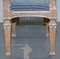 18th Century Polychrome Painted Window Seat with Ornate Floral Carvings 15