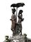 Antique Couple with Umbrella Fountain in Bronze 4