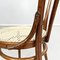 Straw and Wood Chairs Thonet by Salvatore Leone, Austria, 1900s, Set of 3 9