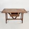 Italian Wooden Fratino Table with a Drawer, 1900s, Image 6