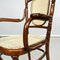 Austrian Straw and Wood Chairs from Thonet, 1900s, Set of 3 9
