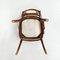 Austrian Straw and Wood Chairs from Thonet, 1900s, Set of 3 17