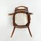 Austrian Straw and Wood Chairs from Thonet, 1900s, Set of 3, Image 17