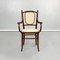 Austrian Straw and Wood Chairs from Thonet, 1900s, Set of 3 2