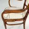 Austrian Straw and Wood Chairs from Thonet, 1900s, Set of 3 11