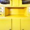 Italian Double Body Chest of Drawers in Bright Yellow Wood, 1960s 9