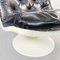 Space Age Leather Swivel Chair from Play, Italy, 1970s 13