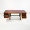 Italian Modern Canaan Desk in Wood attributed to Marcel Breuer for Gavina, 1970s 3