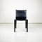 Italian Modern CAB-414 Chairs in Leather by Mario Bellini for Cassina, 1980s, Set of 6 3