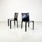 Italian Modern CAB-414 Chairs in Leather by Mario Bellini for Cassina, 1980s, Set of 6 2
