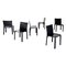 Italian Modern CAB-414 Chairs in Leather by Mario Bellini for Cassina, 1980s, Set of 6 1