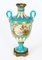 19th Century French Porcelain Urns, Set of 2 19