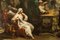 Odoardo Vicinelli Letterfourie, Sacrifice to Minerva, 18th Century, Oil on Canvas, Framed 6