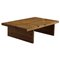 Swedish Modern Brutalist Pine Coffee Table attributed to Sven Larsson, 1970s, Image 1