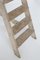 Escalera italiana antigua de madera beige, años 20, Imagen 11