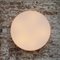 White Opaline Glass Wall Round Flush Mount from Bega Limburg 10