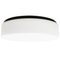 White Opaline Glass Wall Round Flush Mount from Bega Limburg 6