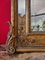 Espejo estilo Luis XVI grande de madera dorada, Imagen 5