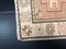 Vintage Brown Boho and Eclectic Oushak Rug 9