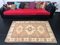 Vintage Brown Boho and Eclectic Oushak Rug, Image 6