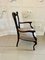 Antique Victorian Mahogany Carved Armchair, 1880s, Image 4