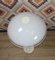 White Mushroom Shaped Floor Lamp, 1980s 5