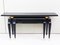 Art Deco Console in Black Lacquered Wood, 1930 5