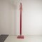 Red Lacquered Wooden Coat Stand with steel Inserts by Carlo De Carli for Fiarm, 1970s 4