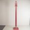 Red Lacquered Wooden Coat Stand with steel Inserts by Carlo De Carli for Fiarm, 1970s, Image 3