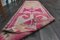 Vintage Turkish Faded Pink Oushak Wool Rug, 1960s 10