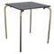 Square Bar Table in Blue Formica and with Metal Structure, Italy 1960, Image 2