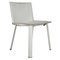 White Leather Ribot Dining Chair from Poltrona Frau, Italy, 1980s 1