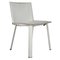 White Leather Ribot Dining Chair from Poltrona Frau, Italy, 1980s, Image 1
