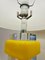 Yellow Lamp in Acrylic Glass, 1970s, Set of 2 2