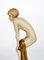 Art Deco Model 3332 Nude Flapper in Porcelain by Elly Strobach, 1920s 7