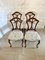 Antique Victorian Walnut Dining Chairs, 1860s, Set of 4 2