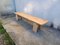 Brutalist Beech Bench, 1960s 13