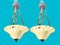 Lámparas colgantes italianas de cristal de Murano, años 80. Juego de 2, Imagen 12