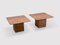 Italian Rosso Square Coffee Table in Marble, 1970s, Set of 2, Image 5