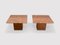 Italian Rosso Square Coffee Table in Marble, 1970s, Set of 2, Image 6