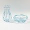 Crystal Stella Polaris Vase & Bowl by Vicke Lindstrand for Orrefors, Sweden, 1970s, Set of 2, Image 1