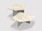 German Sides Table in White Carrara Marble, 1970s, Set of 2 4