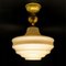 Lámpara colgante Art Déco, años 50, Imagen 1