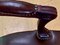 Chairs in Mahogany and Leather, Set of 4, Image 10