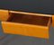 Vintage Wooden and Opaline Low Console, 1960s 2