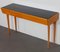 Vintage Wooden and Opaline Low Console, 1960s 5