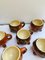 Ceramic Bowl and Cup, 1960s, Set of 7 8