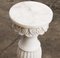 Vintage Pedestal Column in White Marble, 1991 3