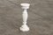Vintage Pedestal Column in White Marble, 1991 2